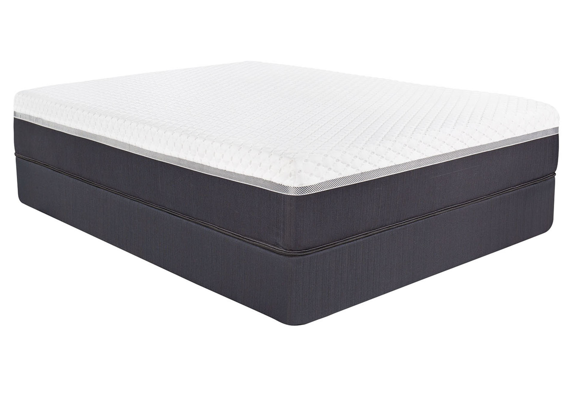 Pikes Plush Hybrid Full Mattress Set image 1